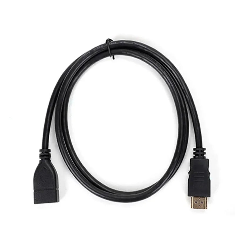 3m 2m 1m HDMI-compatible Extension Cable Adapter HDMI Male to Female Extender Cable 1080P for HD TV LCD Laptop PS3 Projector Oasis Select