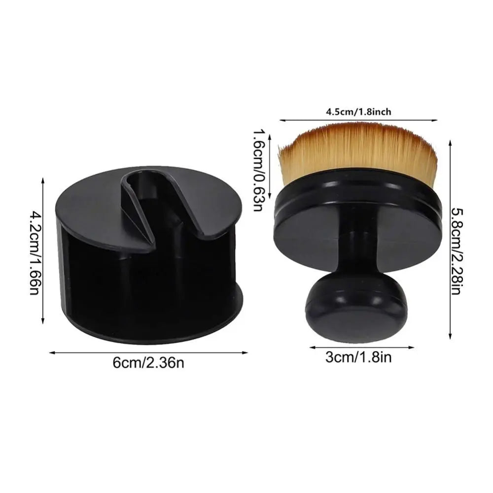 Portable High-Density Car Tire Polishing Brush with Stand Soft Car Tire Brush Tire Shine Brush for Tire Polish Wax Care Oasis Select