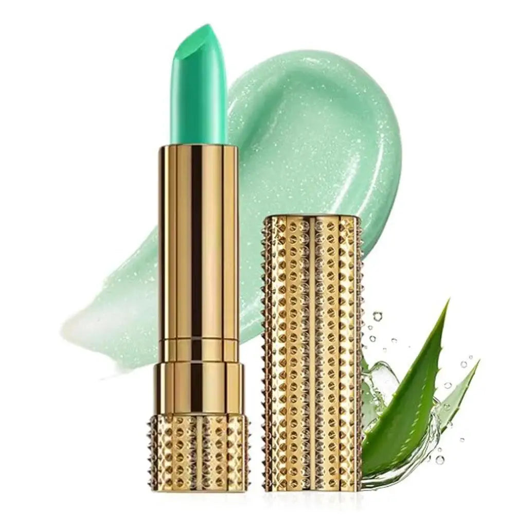 Zephoco Color Changing Lipstick with Beeswax and Hyaluronic Acid Deeply Moisturize Soften the Lips Naturally Long-Lasting Color Oasis Select A