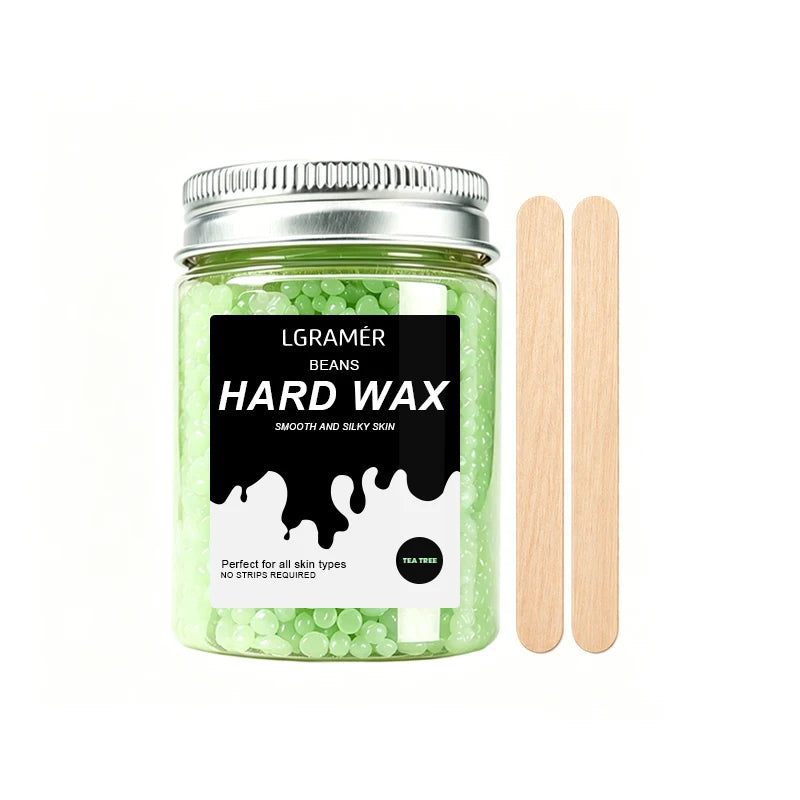 LGRAMER Hard Wax Beads for Hair Removal | 80g/380g Scented