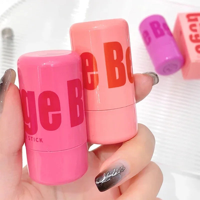 SAKSRAAR Lip & Cheek Blush Stick – Color-Changing Cream