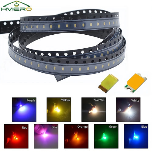 1000PCS 0603 SMD LED Assorted Kit – Super Bright DIY Chips SMD LED Kit Oasis Select
