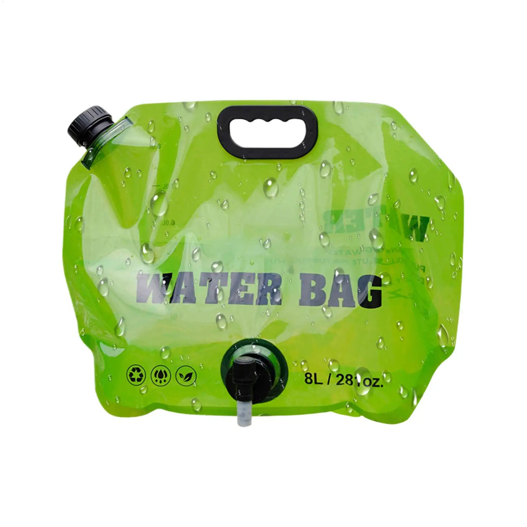 Camping Water Container 8L Portable Reusable Pouch Food Grade Water Storage Containers for Outdoor Hiking Backpacking Fishing Oasis Select