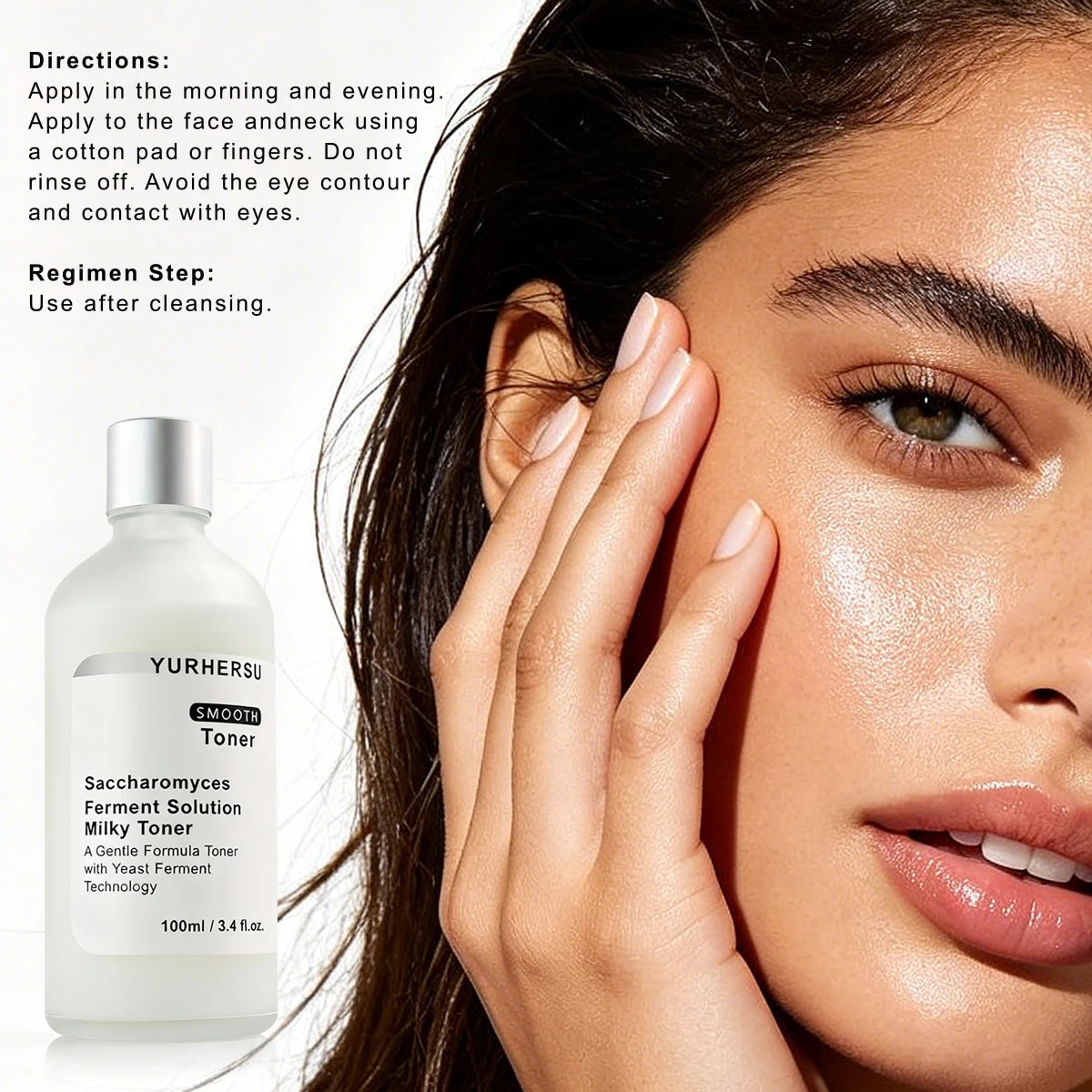 YURHERSU Yeast Extract Toner – Hydrating & Brightening 100ml Hydrating Face Toner Oasis Select