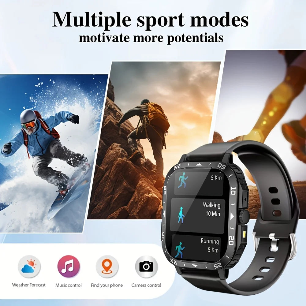 ERUN Smart Watch – Sports Modes, Calls, Alexa & Music