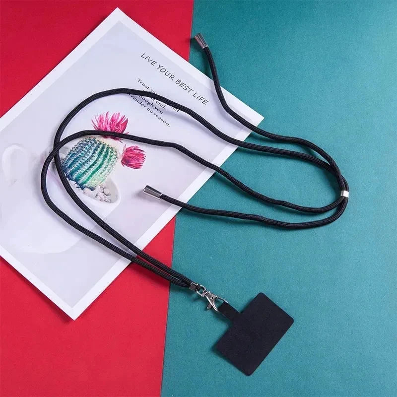 1/4pcs Crossbody Lanyard Necklace Strap Universal Mobile Phone Lanyard Long Adjustment Phone With Clip Safety Anti-Lost Lanyard Oasis Select