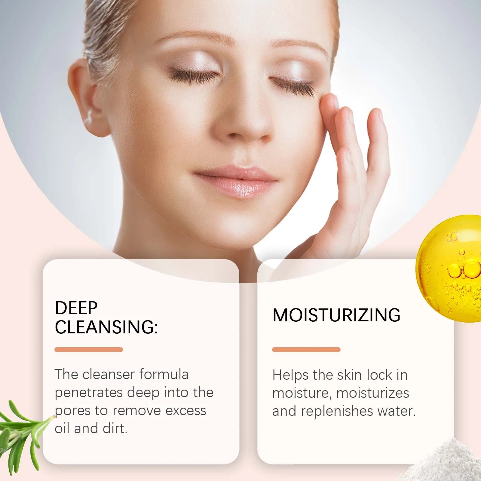 Hoygi Pore Cleansing Face Wash – Oil Control & Brightening Facial Cleanser Oasis Select