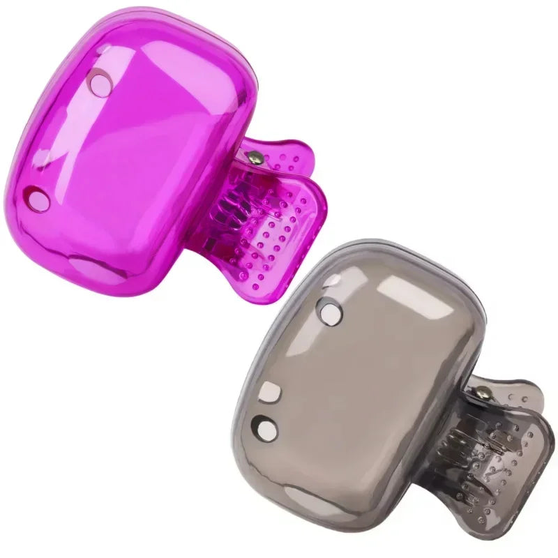 Toothbrush Covers Portable Toothbrush Protector Coverings Clips Tooth Brush Storage Head Cover Cap Tooth Brush Covers for Kids Oasis Select 2PCS Mixed Color B