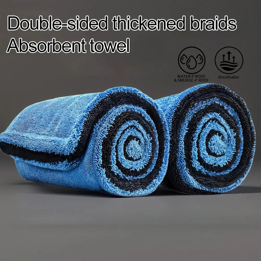 Premium Microfiber Car Wash Towel – Double-Sided 40x40cm