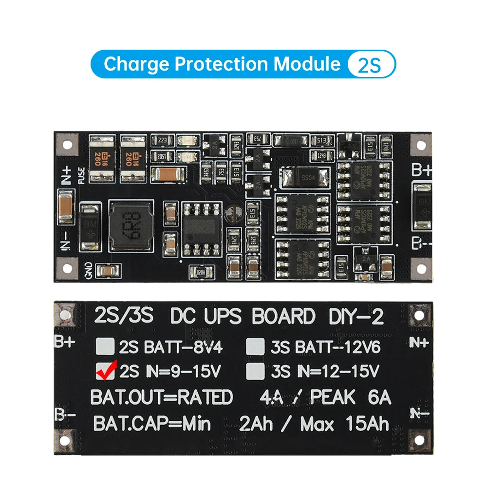 2S 3S Charge Protection Module UPS Power Module 4A Uninterruptible Power Supply Control Board Oasis Select 2S