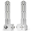 Modified motorcycle, scooter, electric bike accessories, aluminum alloy CNC middle folding pedal, front and rear pedals Oasis Select 5