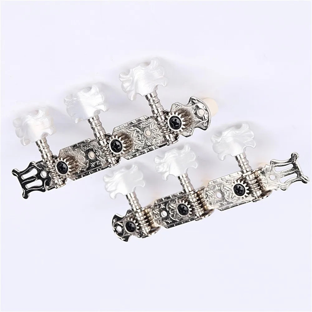 Classical Guitar String Tuning Pegs Machine Heads Tuners Keys Parts With Screws Guitar Optimization Easy To Operate Tuning Pegs Oasis Select 1 set