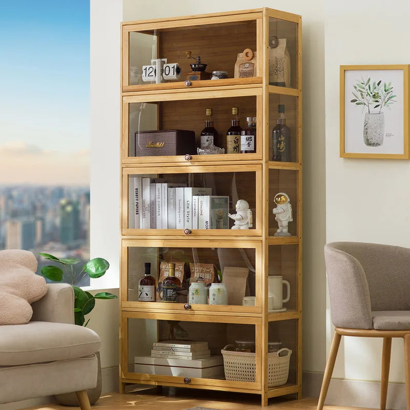 Storage Cabinet Locker Household Baby Wardrobe Children's Toys Snacks Simple Locker Multi-function Household Floor Cabinet Oasis Select