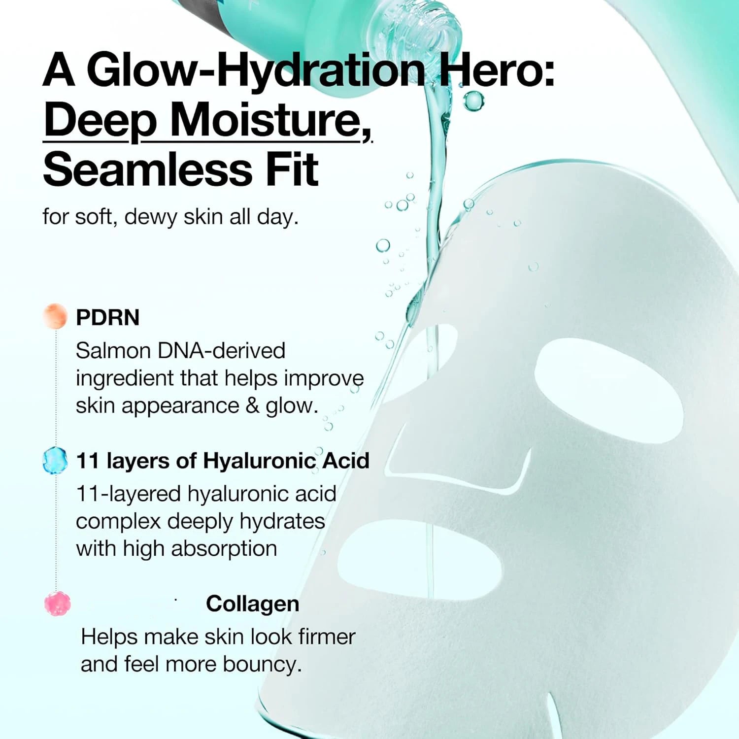 Hyaluronic Acid Face Mask – Hydrating, Pore-Refining & Brightening