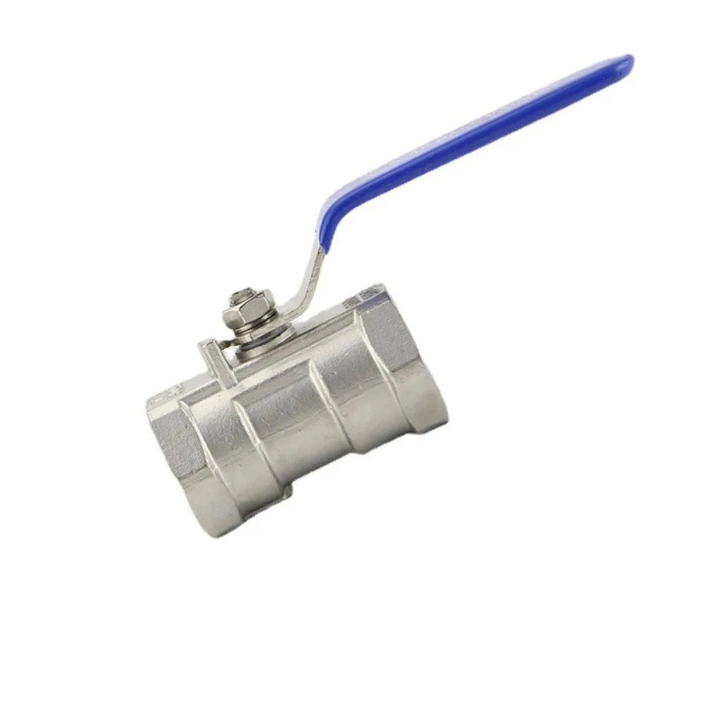 1pc DN15 DN20 SS 304 Stainless Steel Ball Valve 1/2" 3/4" Female BSP Valve with Vinyl Handle Thread Valves Oasis Select