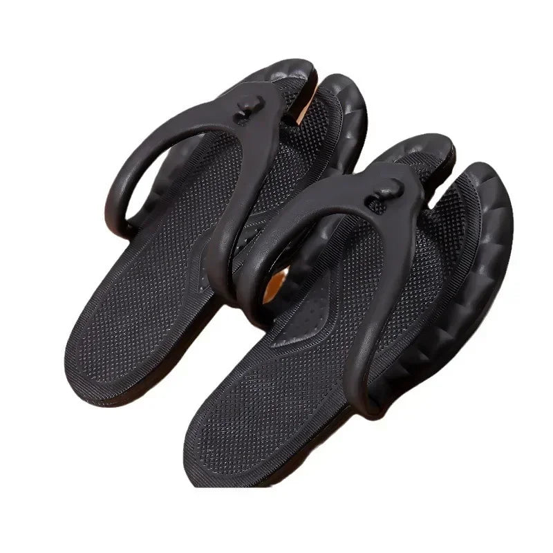 Foldable Portable Slippers for Travel Men Women Anti Slip Lightweight Flip Flops for Swimming Shower Beach Hotel Gym Use Oasis Select