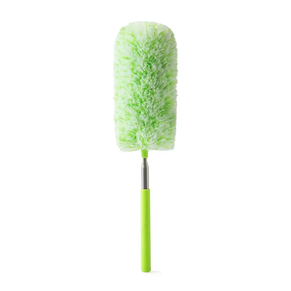 Scalable Dust Collector Muiltcolor Microfiber Duster Portable Anti-static Magic Dust Brush Home Cleaning Tools Extendable Handle Oasis Select Green
