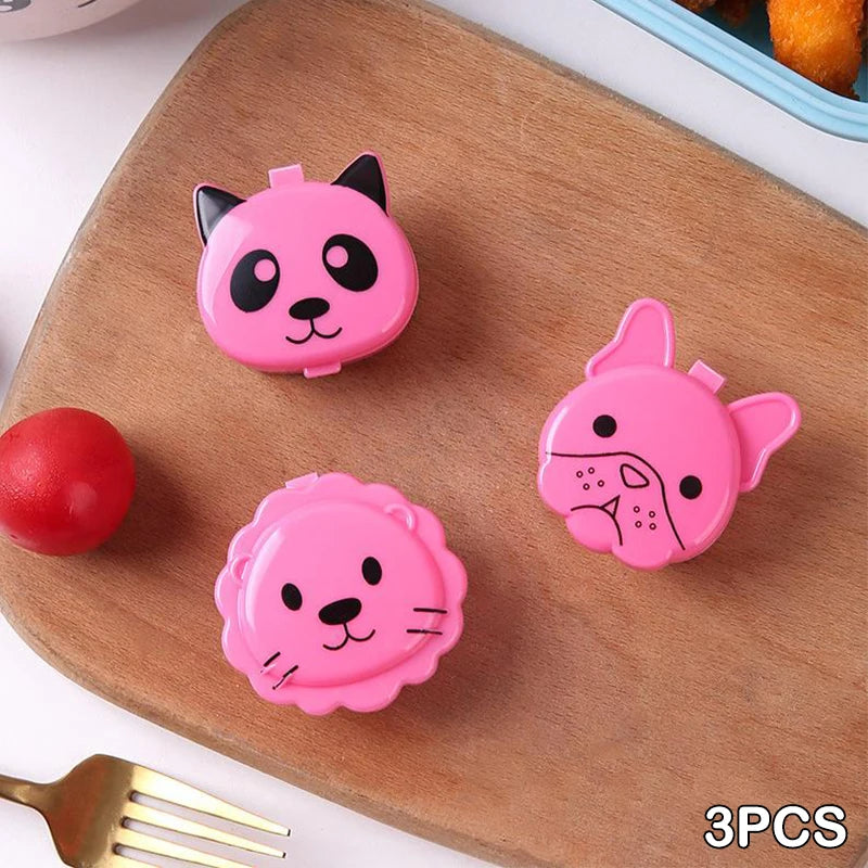 3-Pack Cartoon Mini Squeeze Sauce Bottles | Kids Seasoning Set