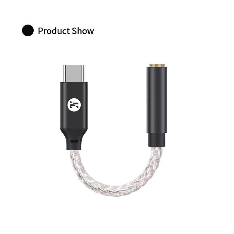 JCALLY JM20/JM20 Max Portable Headphones Amplifier CS43131 Chip Audio Decoder Type-C To 3.5mm Digital Audio Adapter For Android Oasis Select JM20