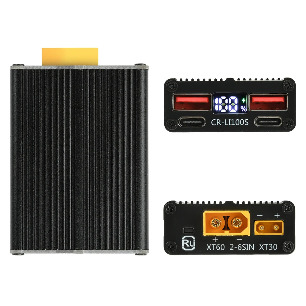 2-7S 100W Fast Charging Module Universal Mobile Power Motherboard Supports Lithium/LiFePO4 Batteries Dual USB Dual Type C Oasis Select Type D