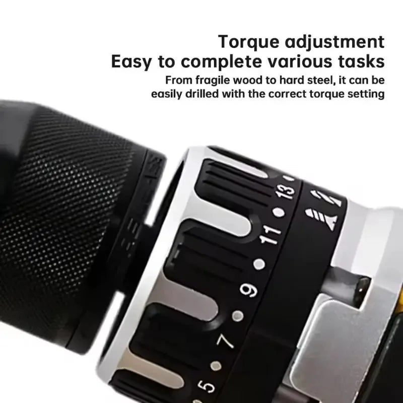 Global Air Shipping DCD805 20V Power Tools Brushless Impact Drill Cordless Electric Screwdriver Multi-Function Hand Drill Oasis Select