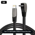 1m Cable 60W Fast Charging Elbow Charger For Tesla Model 3 Highland Model Y Juniper Phone Data Charging PD Charge Accessories Oasis Select 27W C TO APPLE