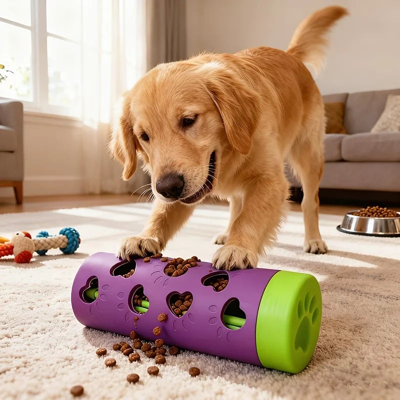 Interactive Detachable Pet Slow Feeder Bite Resistant Treat Dispenser Durable Chew Toy for Dogs and Cats Indoor Outdoor Use Oasis Select