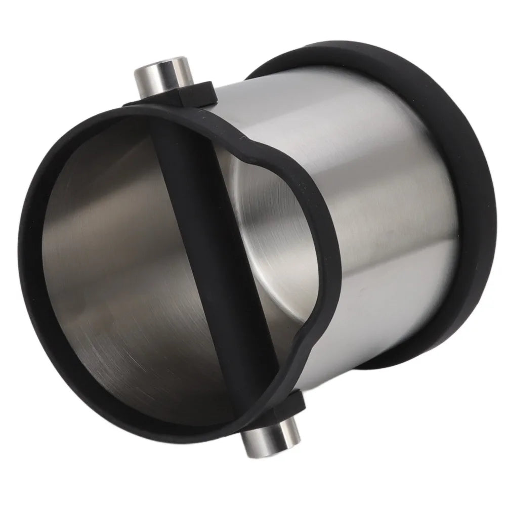 Stainless Steel Coffee Knock Box 1800ml | Non-Slip Base