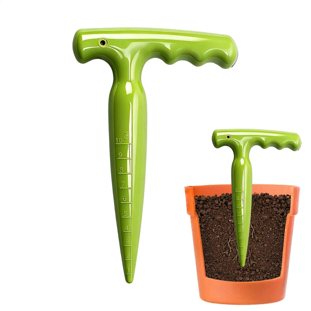 Dibbler Gardening Tool Ergonomic Sowing Hand Tools Plant Hole Digger for Planting for Transplanting Potting Cucumber Tomatoes Oasis Select