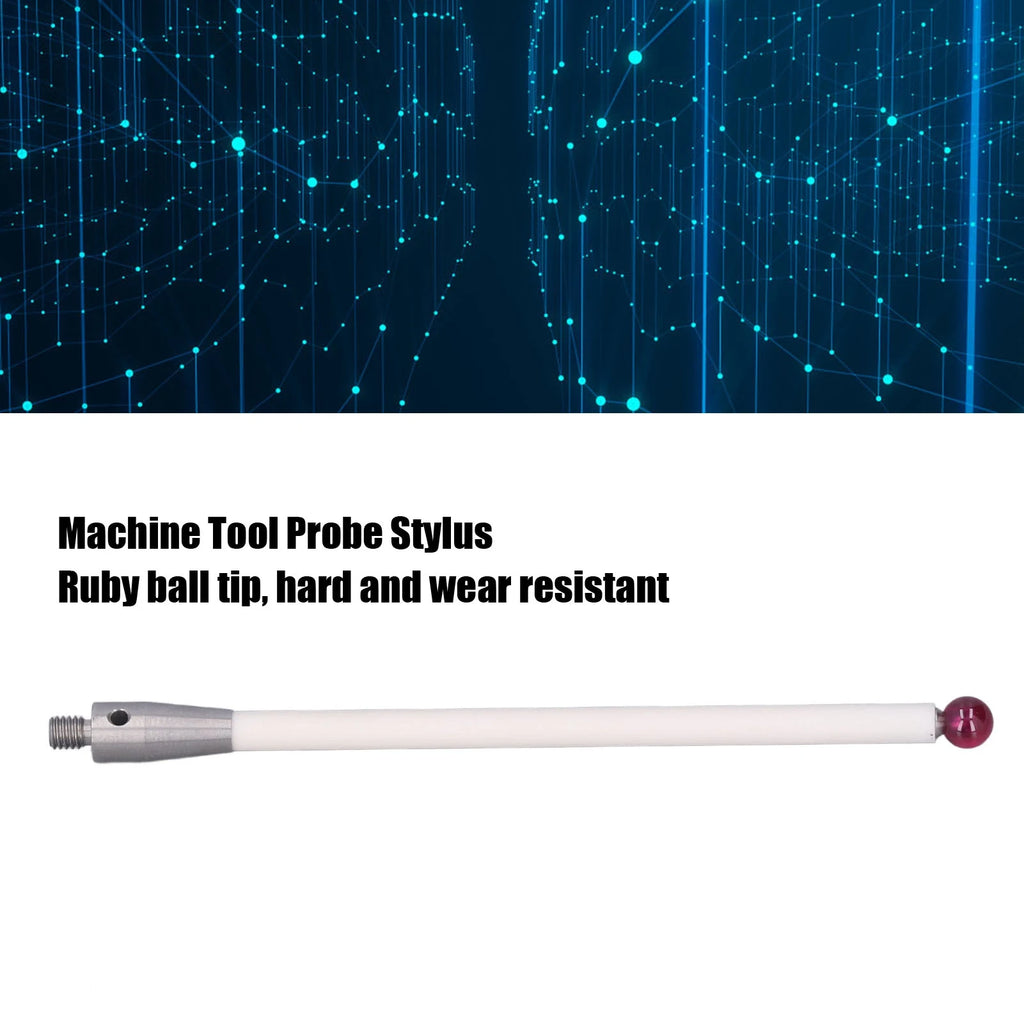 A‑5000‑3712 CMM Probe Ball Tip Ceramic Stem Machine Tool Probe Needle M4 Thread Machine Tool Probe Needle Oasis Select