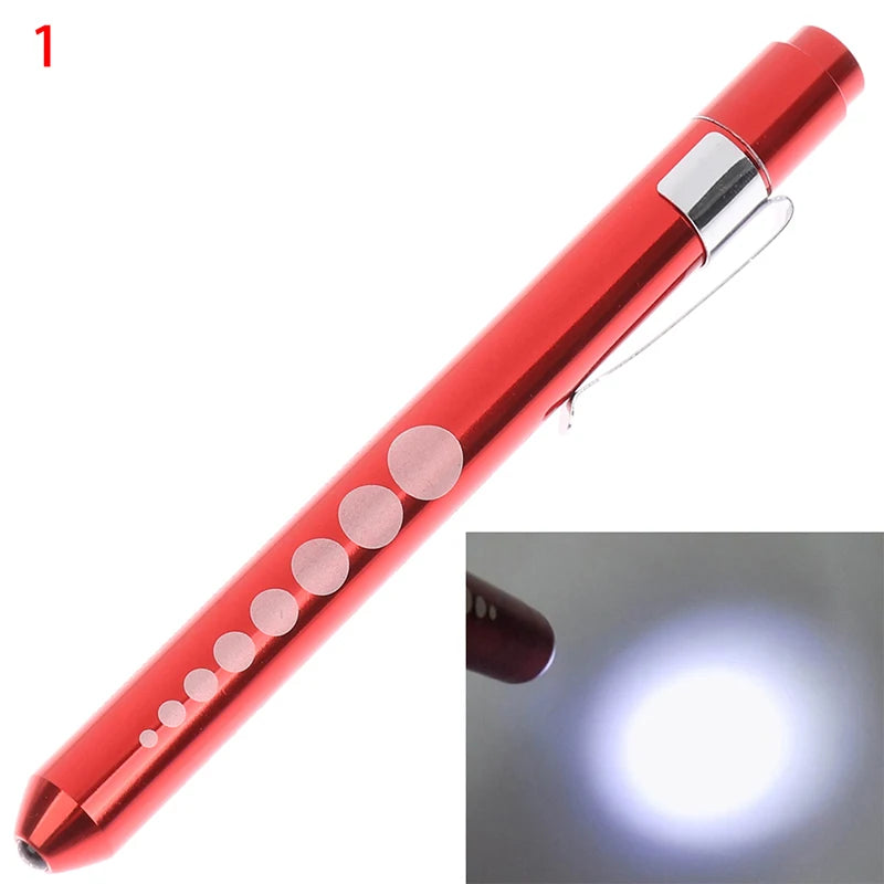 Oral Xamination Pen Light, Pen Flashlight, Pupil Examination Pen Light, Medical Pen Light With Pupil Gauge And Ruler Oasis Select MR-10