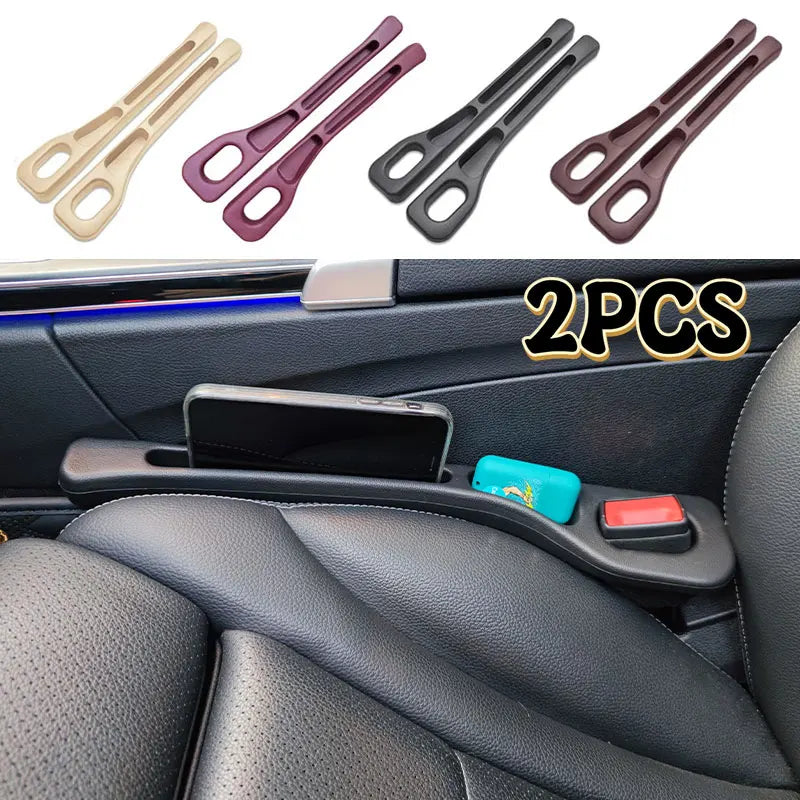 2-Pack Car Seat Gap Filler & Organizer Strip | Universal Fit