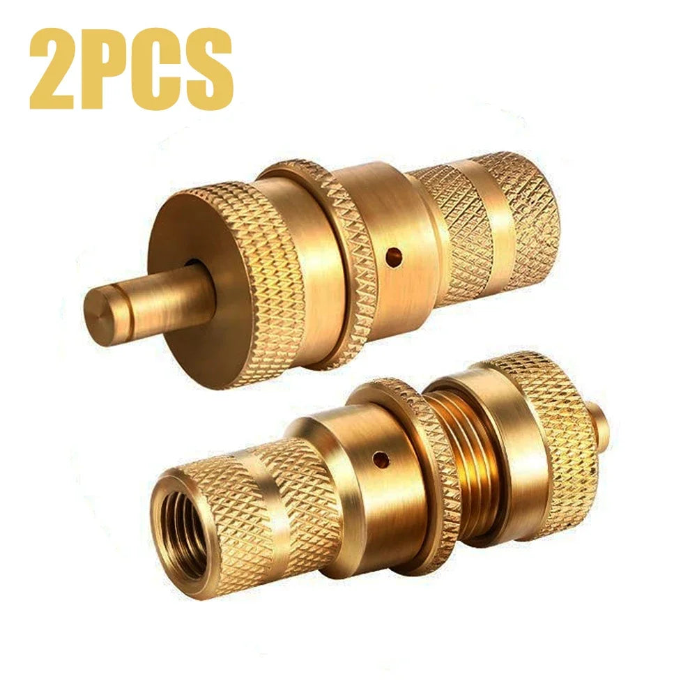 Universal Offroad Tire Deflators Automatic 6-30 PSI Brass Tyre Deflator Tire Pressure Relief Valve For Car Truck Motorcycle Jeep Oasis Select Old-2Pcs
