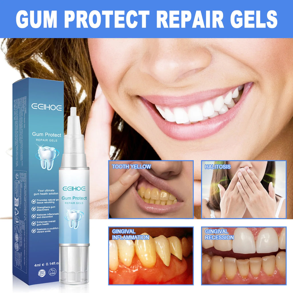 EELHOE Teeth Whitening Gel Gum Repair Treatment Dental Cleaning Teeth Bleaching Remove Stains Gum Repair Gel Oral Care Essence Oasis Select