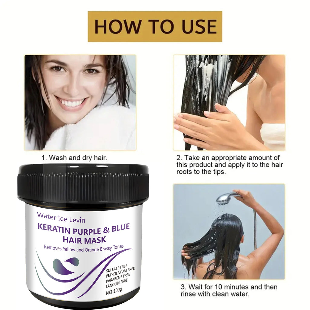 Keratin Hair Mask – 5-Second Repair for Frizzy Damaged Hair Keratin Hair Mask Oasis Select