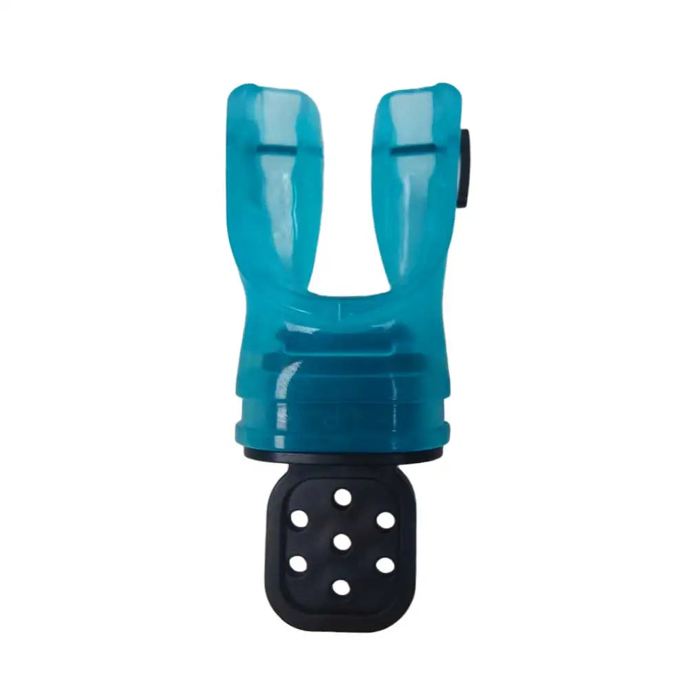 Scuba Diving Moldable Silicone Octopus Mouthpiece Replacement Bite Grip for Backup Regulator Ergonomic 2nd Stage Mouthpiece Gear Oasis Select 1pc lakeblue