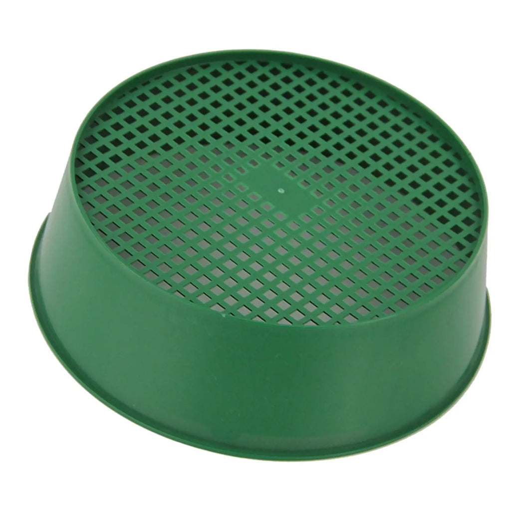 Rock Garden Sieve Round Lightweight Soil Dirt Sifter for Yard Gardening Oasis Select