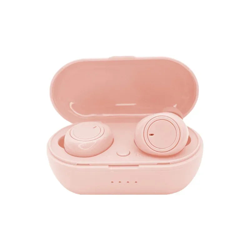 TWS 5.3 Bluetooth Headphones Wireless Earphones HIFI Stereo Headset Noise Reduction Sports Earbuds For all smartphones Oasis Select pink
