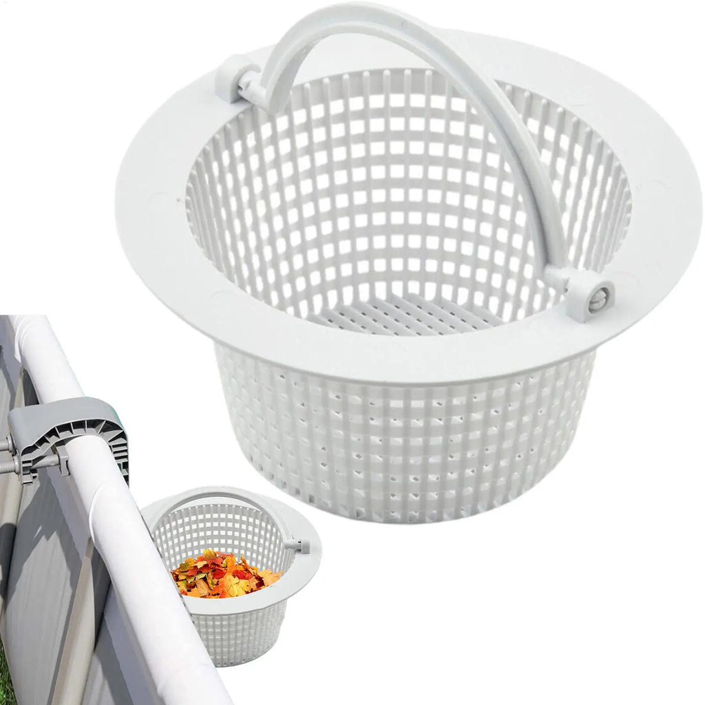 Pool Basket Skimmer Pool Cleaning Supplies Replacing Strainer Basket for Removing Leaves Grass Hair Scum Backyard Outdoor Garden Oasis Select