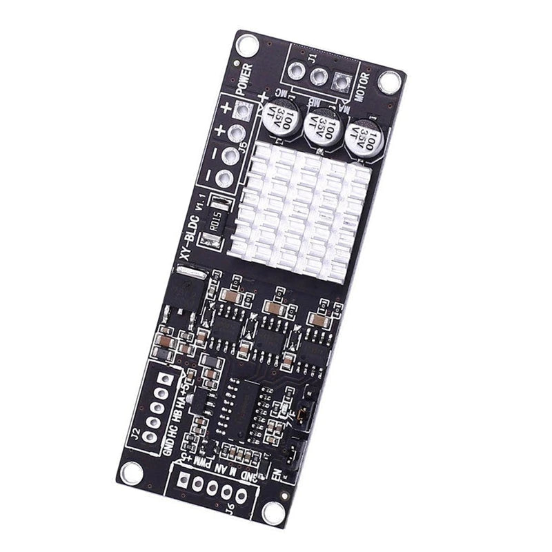 WISH DC 12V-30V 200W Three-Phase BLDC Motor Controller Hall Sensor 10Khz PWM Driver Forward Reverse Oasis Select