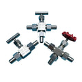 304 Stainless Steel Needle Valve J23W/J24W-160P/64P High-pressure Welded External Thread Needle Globe Valve 4 Points Oasis Select DN25 1PCS