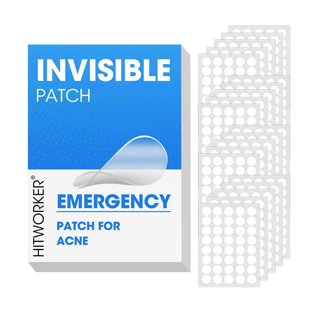 400-1200PCS Invisible Hydrocolloid Pimple Acne Patches Zit Spot Stickers Covering Zits Blemishes W Salicylic Acid & Tea Tree Oil Oasis Select 800 counts