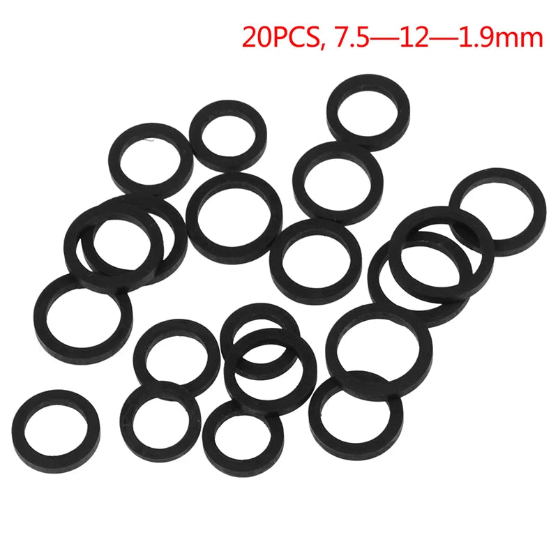 New Sale 20PCS Mixed Idle Tire Wheel Belt Loop Ldler Rubber Ring For Cassette Deck Recorder Tape Stereo Audio Player Oasis Select