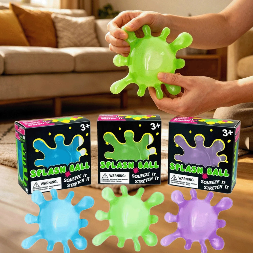Splash Squeeze Stress Ball – Slow Rise Fidget Toy for Anxiety Stress Relief Toy Oasis Select