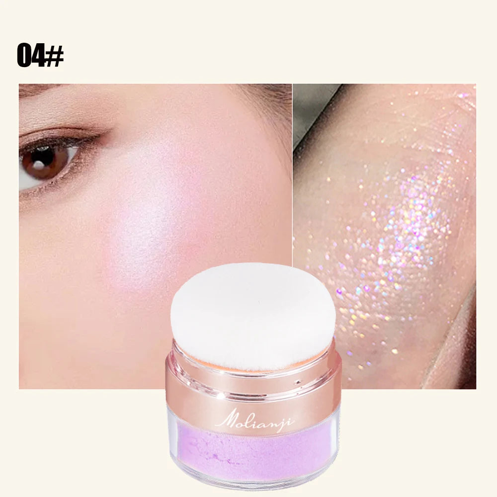 Waterproof Glitter Powder for Face, Body & Hair | High Gloss Body Glitter Highlighter Oasis Select 04