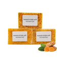 RDQCTQ 1pcs Turmeric Natural Bar Soap for Men, Lemon Kojic Acid Soap, Shower and Facial Soap -No Harsh Chemicals 100g Oasis Select WHITE