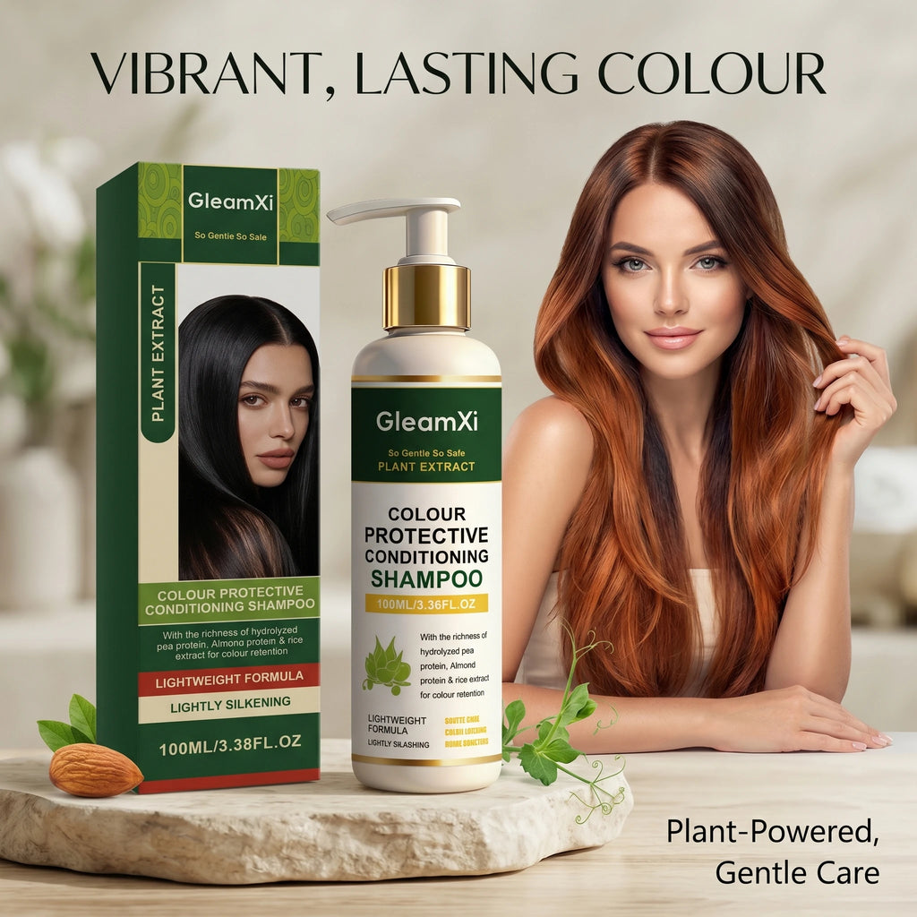 Gleamxi Colour Protect Shampoo – Color Lock, Soft & Shiny Hair