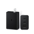 USB Charger 65W/45W Type C Fast Charging Mobile Phone Charger Wall Adapter For iPhone Samsung Xiaomi Huawei PD Quick Charge Oasis Select Black US Plug
