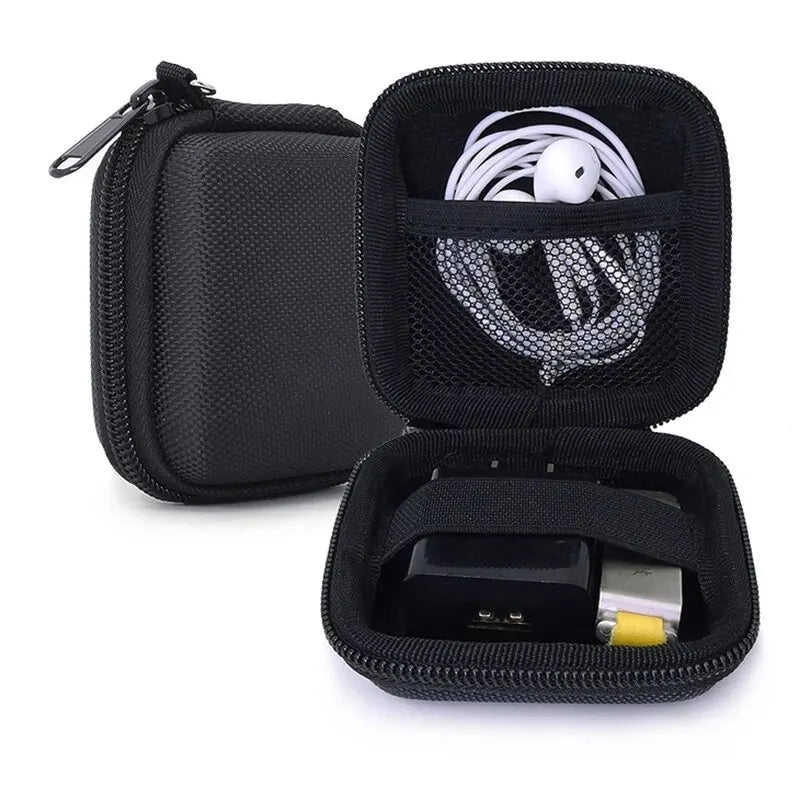Portable Earphone Storage Bag Data Cable Organizer Bag Multifunctional Digital Gadgets Case For Charger U Disk Protective Cover Oasis Select