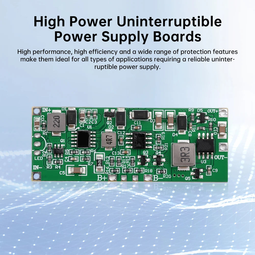 DC 12V 3A 24W 36W 3S Lithium Battery Pack UPS Module Charging Discharging Automatic Switching Uninterruptible Power Supply Board Oasis Select